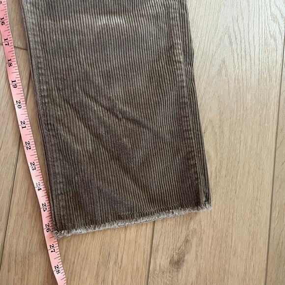 Loft Women’s Brown Straight Corduroy Pant Size 12 - Picture 8 of 10